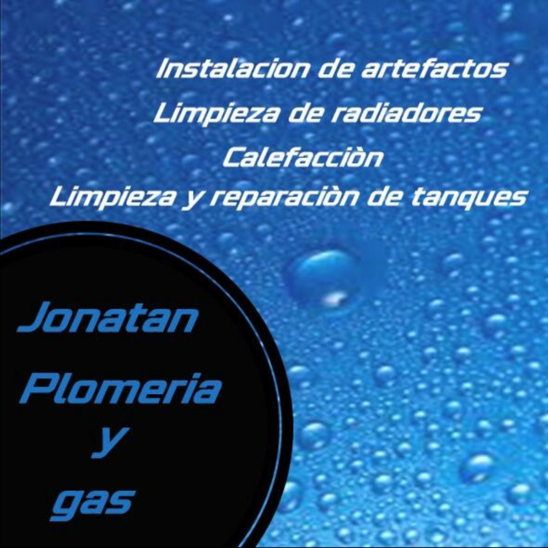 Plomeria - Gasista matriculado-JONATAN Plomero
